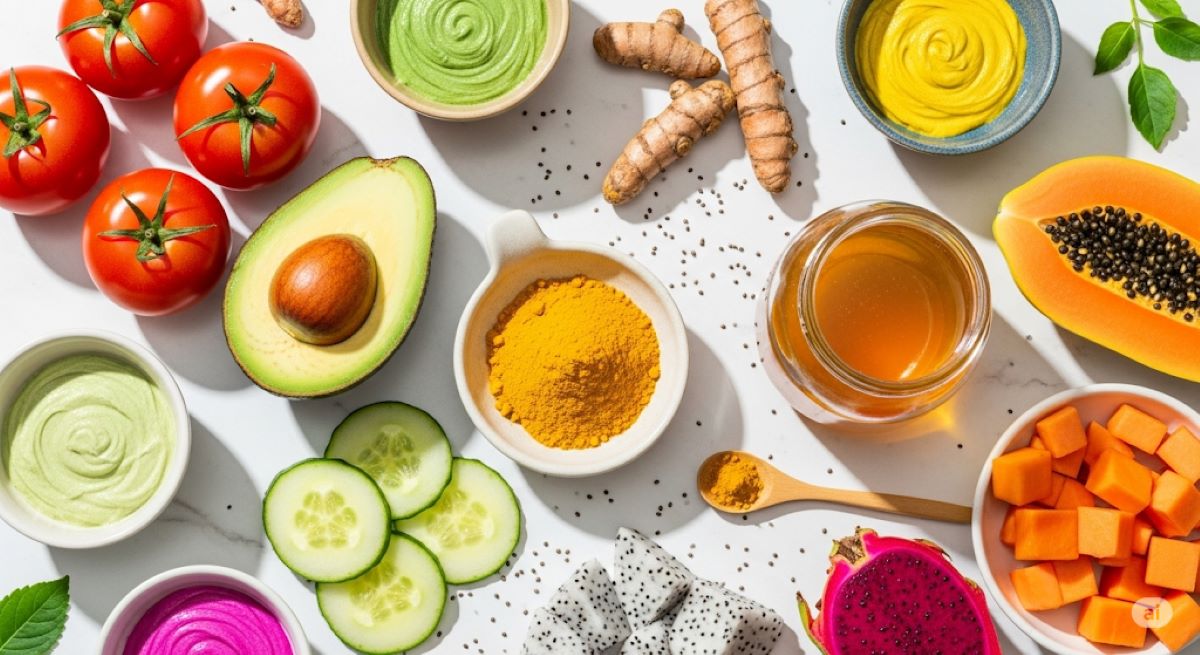 DIY Beauty Foods: 15 Công Thức Mask Ăn Được Tại Nhà