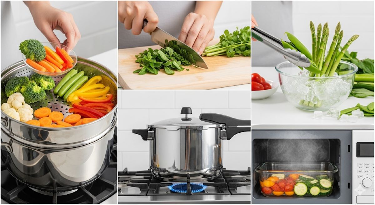 15 Kỹ Thuật Chế Biến Giữ Dinh Dưỡng Tối Đa