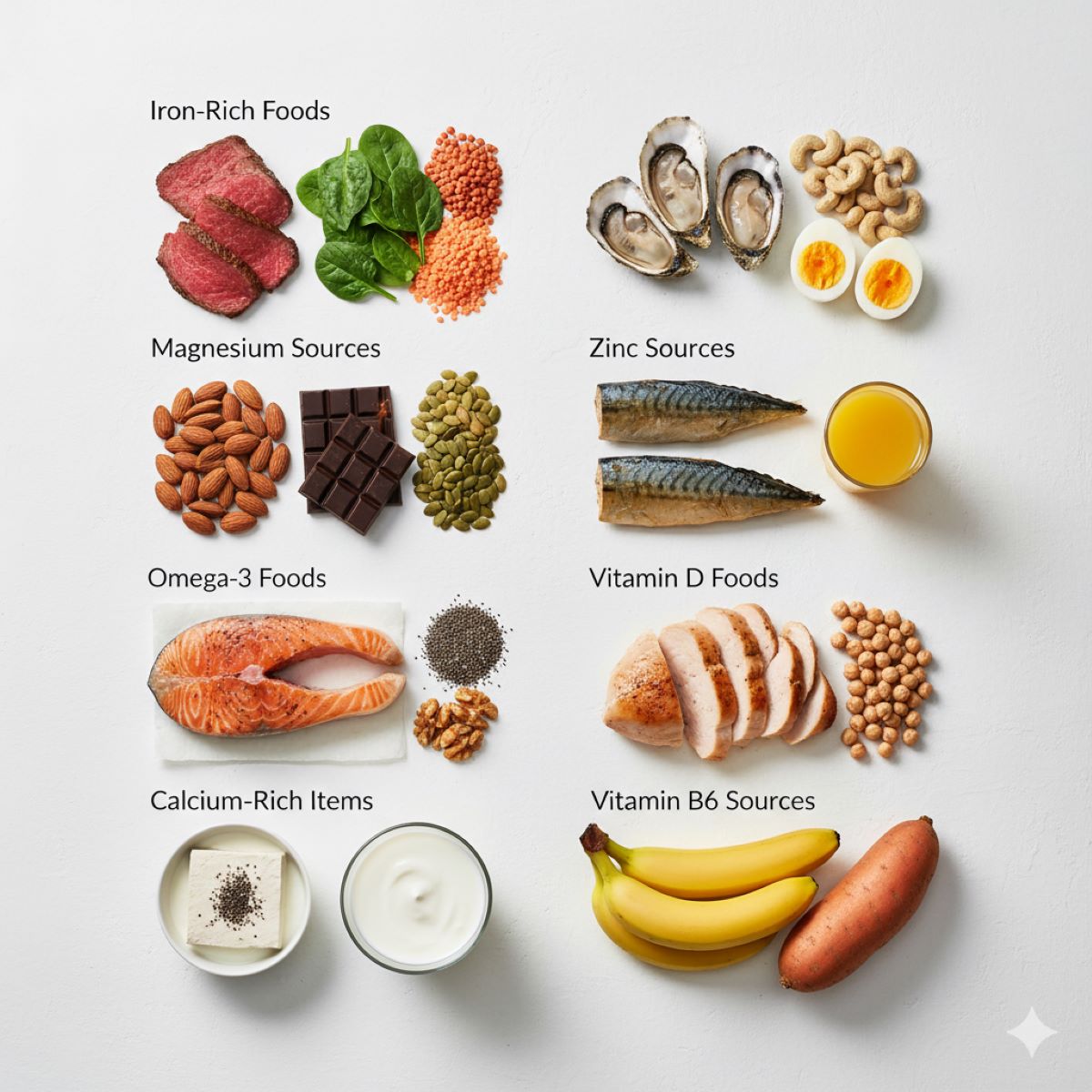 7 miracle food groups for regular menstrual cycles