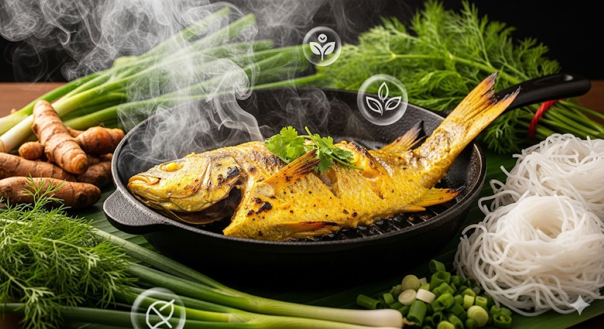 Chả Cá Lã Vọng: Fusion Nghệ và Cá - Chống Viêm Tự Nhiên