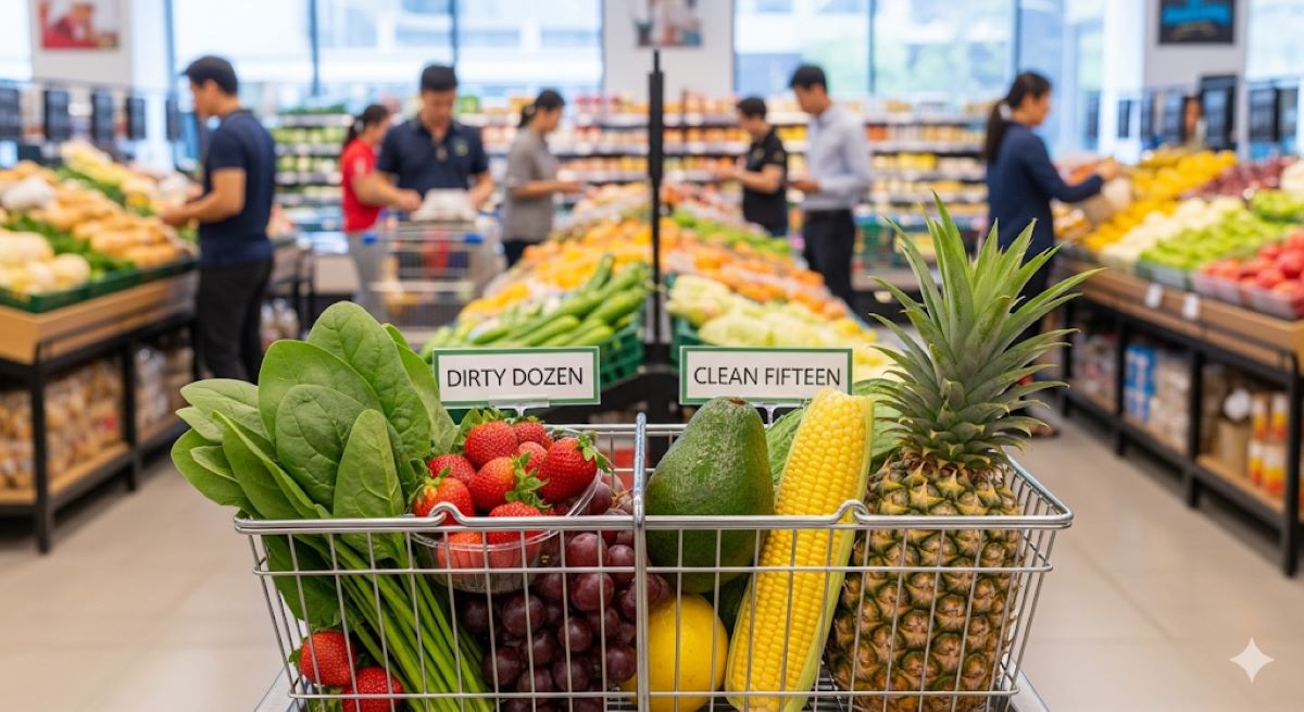 Dirty Dozen Và Clean Fifteen: Hướng Dẫn Mua Sắm Thông Minh