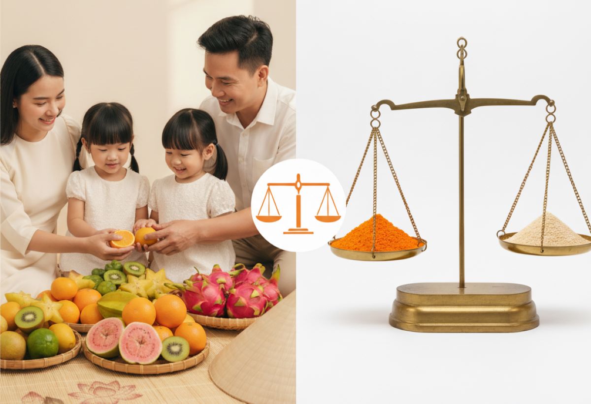 Emphasize balanced approach to vitamin C intake through natural foods vs supplements