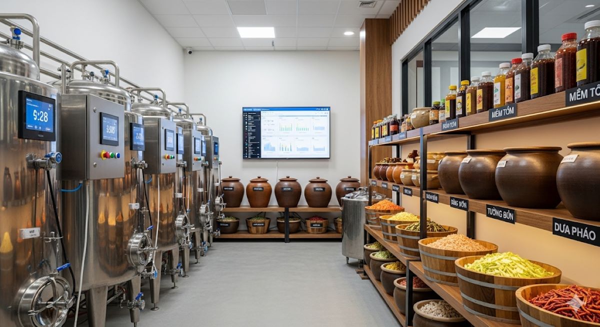 Fermentation Hiện Đại Cho Mắm, Tương Truyền Thống