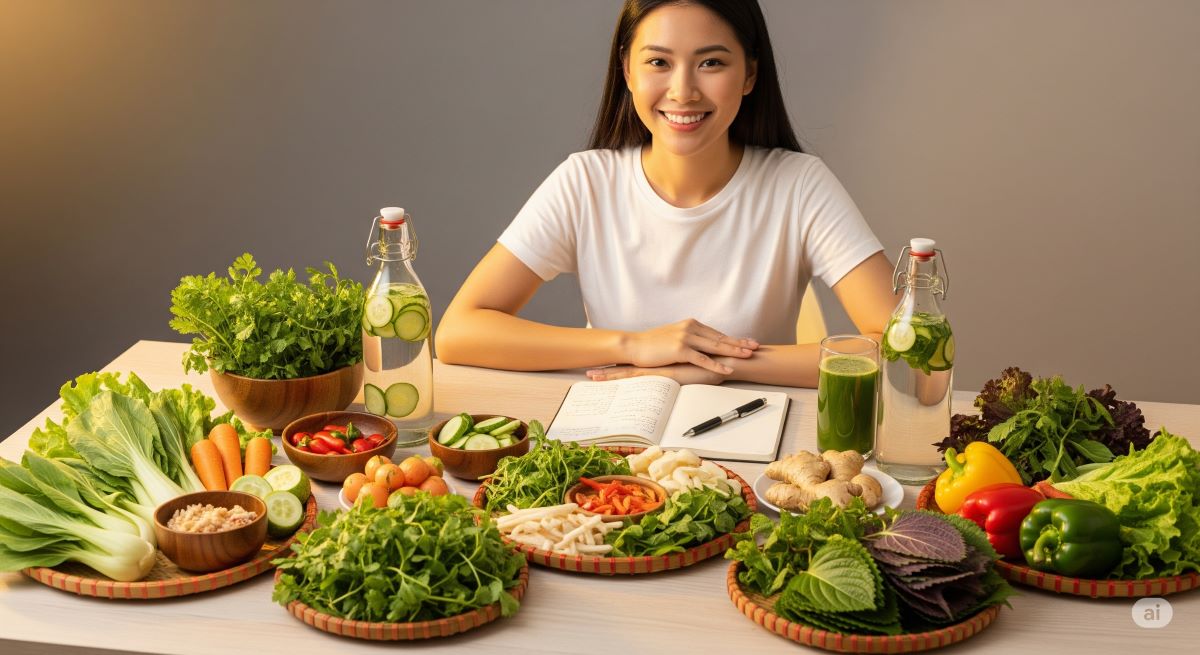 Final image for the conclusion section to reinforce the success of the 21-day acne detox program