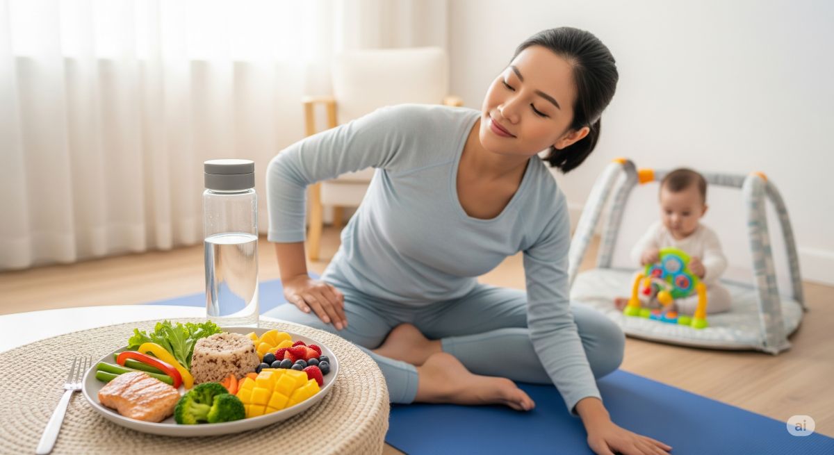 Giảm Cân An Toàn Cho Mẹ Cho Con Bú
