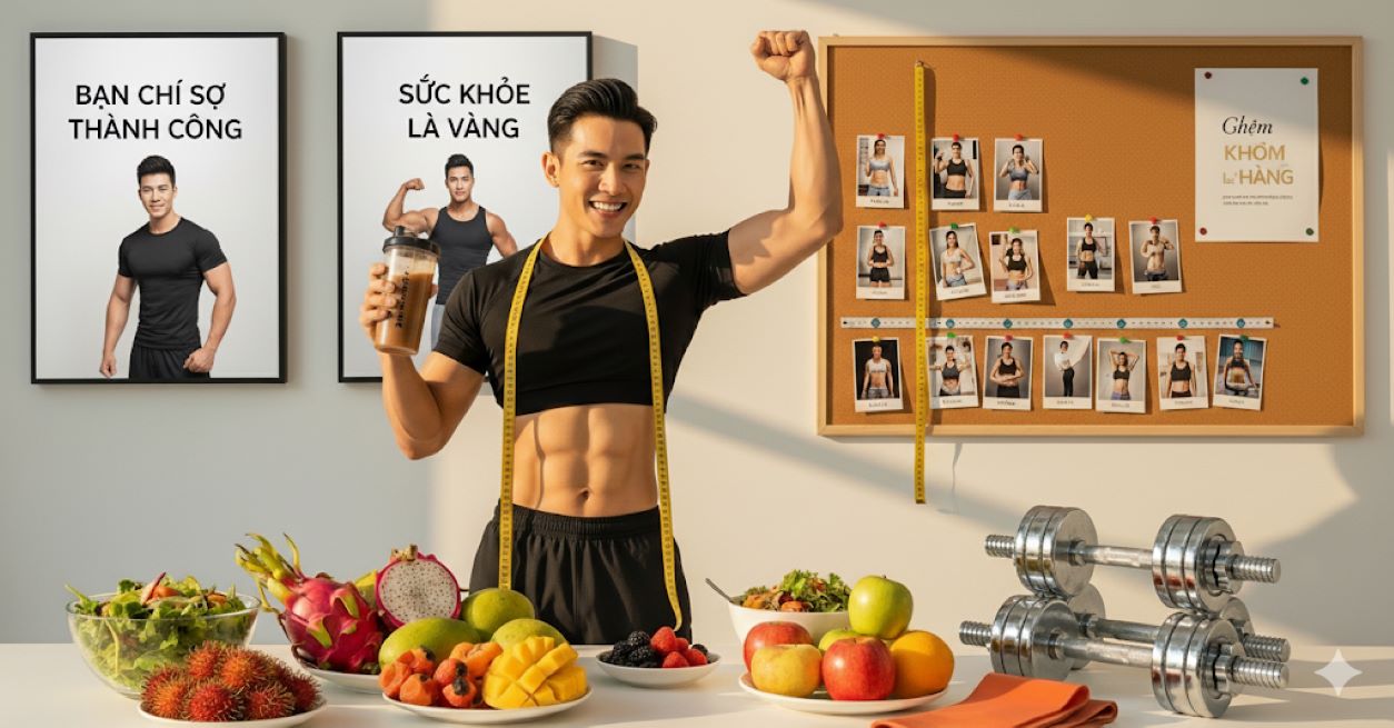 Inspire commitment to proper bodybuilding nutrition and healthy lifestyle