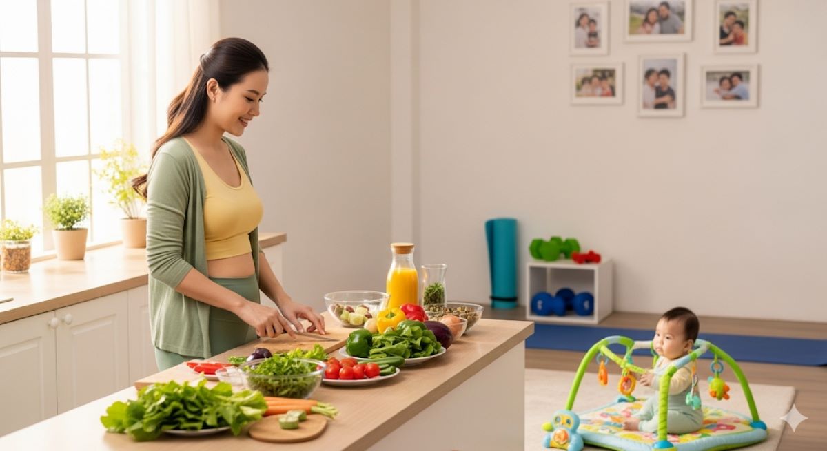 Inspire mothers about the journey of healthy postpartum weight loss and overall wellness
