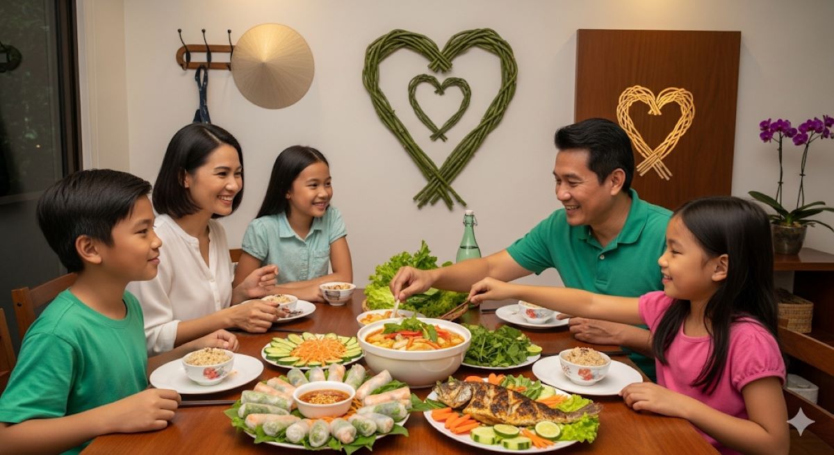 Inspire readers to adopt heart-healthy Vietnamese eating habits for cholesterol control
