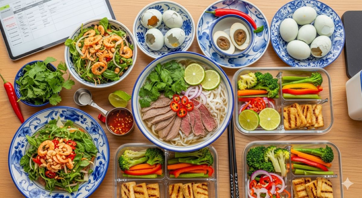 Menu Tăng Cơ 30 Ngày Với Món Việt