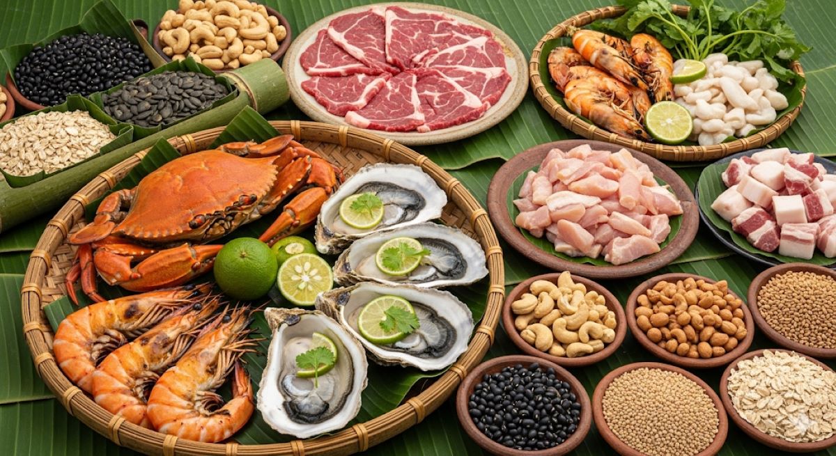 Nguồn Thực Phẩm Giàu Kẽm Phù Hợp Người Việt
