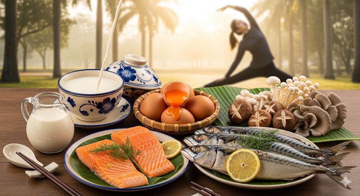 Nguồn vitamin D3 tự nhiên cho người Việt