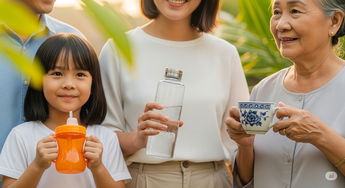 Nhu Cầu Nước Theo Độ Tuổi Trong Mùa Nóng