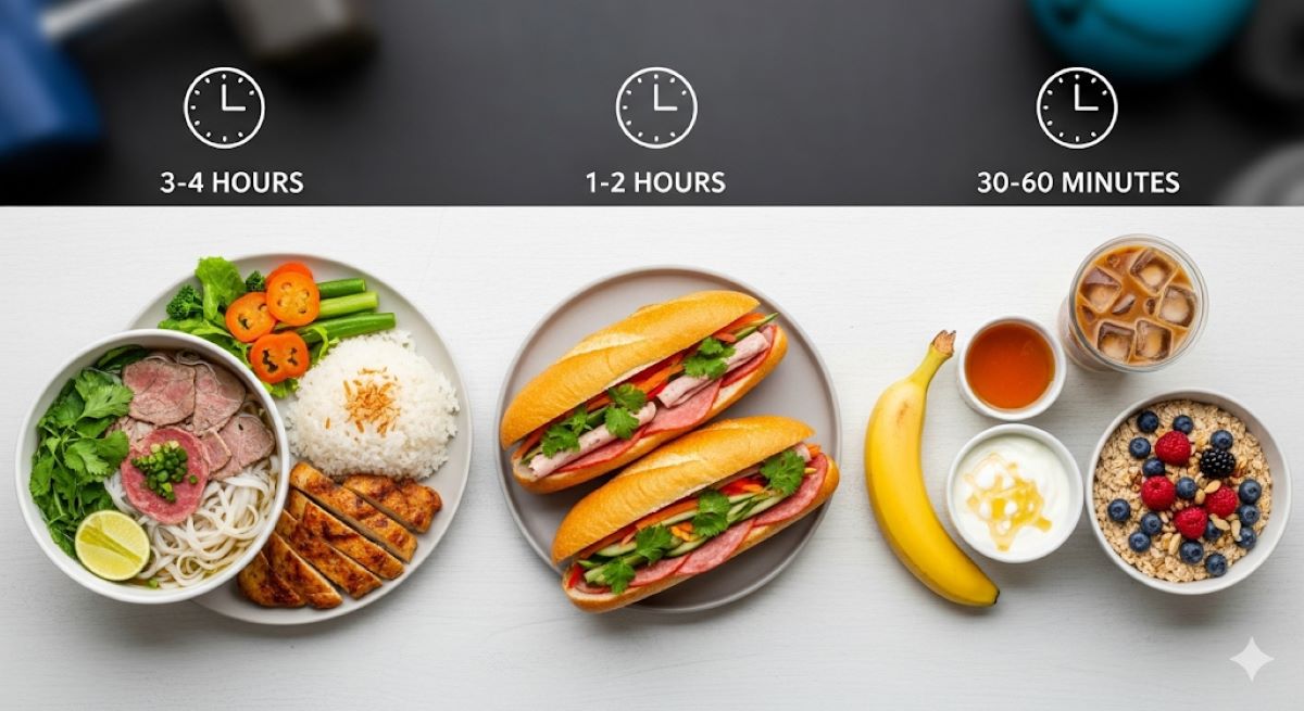 Pre-Workout Nutrition: Ăn gì trước khi tập