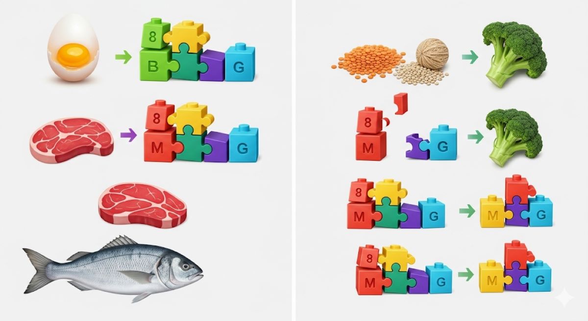 Protein Hoàn Chỉnh vs Protein Không Hoàn Chỉnh