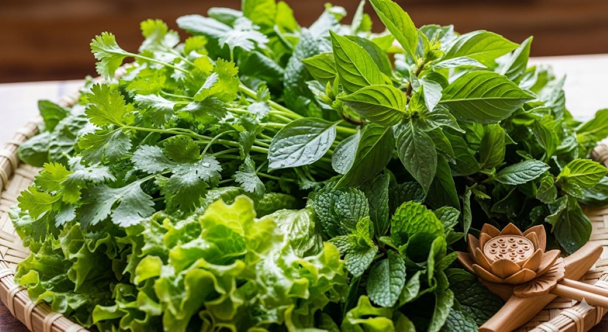 Rau Thơm Việt Nam: Nguồn Vitamin Và Chất Chống Oxy Hóa