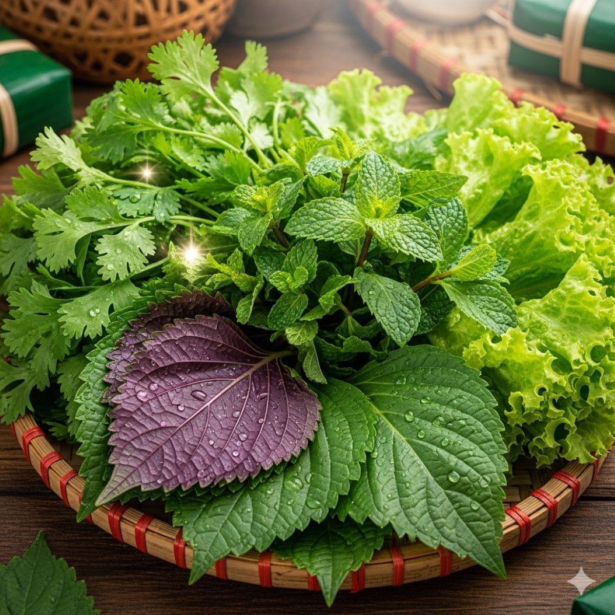 Rau thơm Việt Nam - Kho báu chống oxy hóa