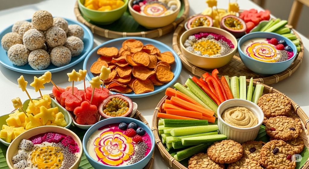 Snack Lành Mạnh Thay Thế Kẹo Bánh