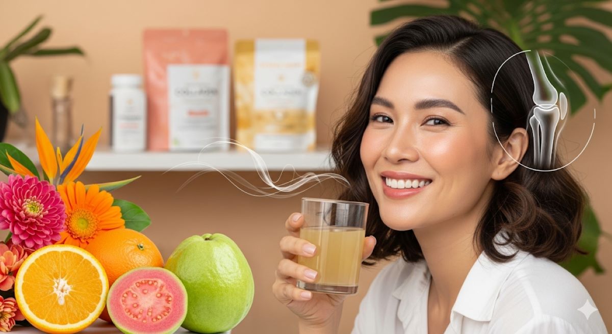 Summarize that oral collagen is more effective and encourage informed choice