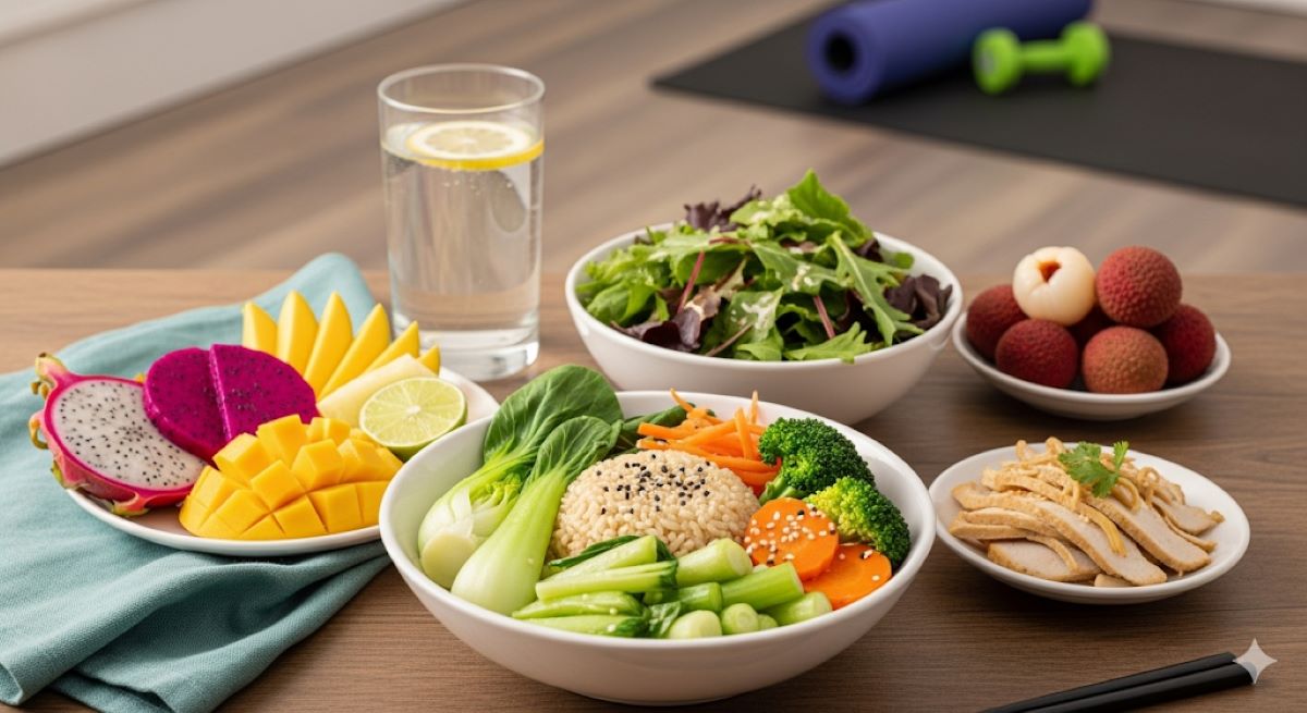 Summarize the balanced approach message and encourage healthy fiber intake
