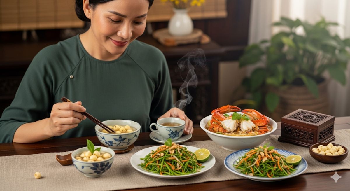 Summarize the beauty and health benefits of Vietnamese anti-aging foods