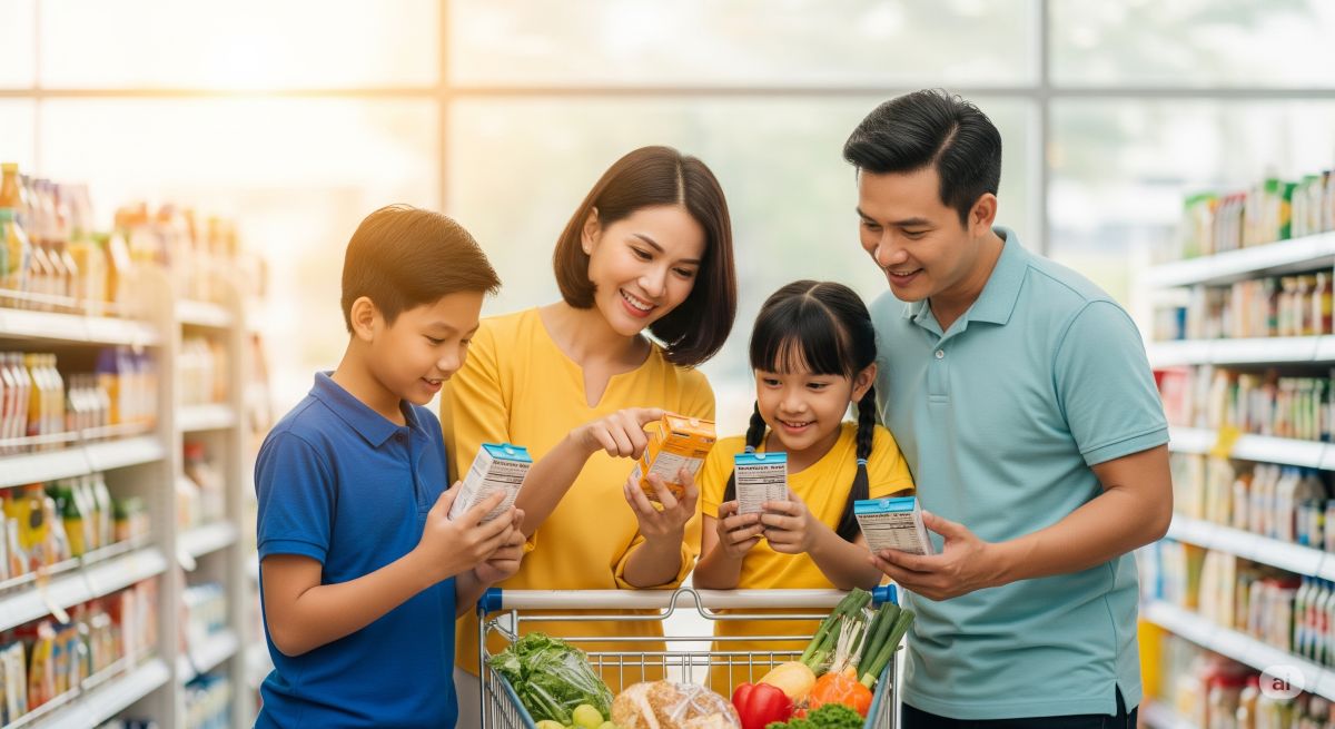 Summarize the empowerment of informed food choices and healthy lifestyle