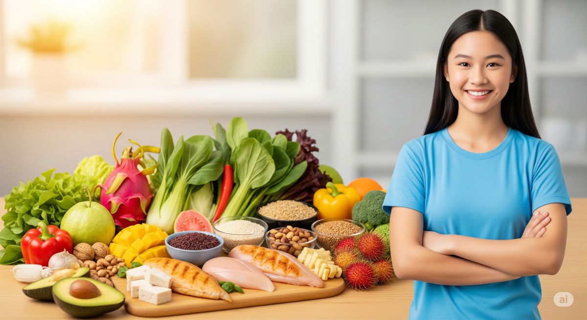 Summarize the importance of proper nutrition during adolescence for optimal development