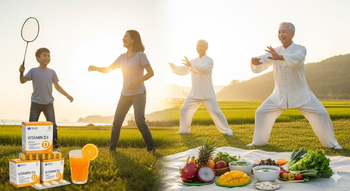 Summarize the importance of vitamin D3 supplementation and encourage positive action