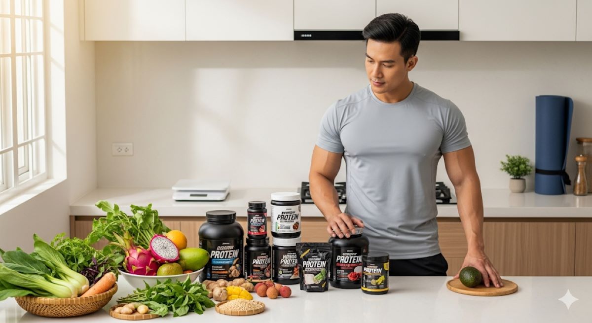 Summarize the main message about choosing the right protein powder