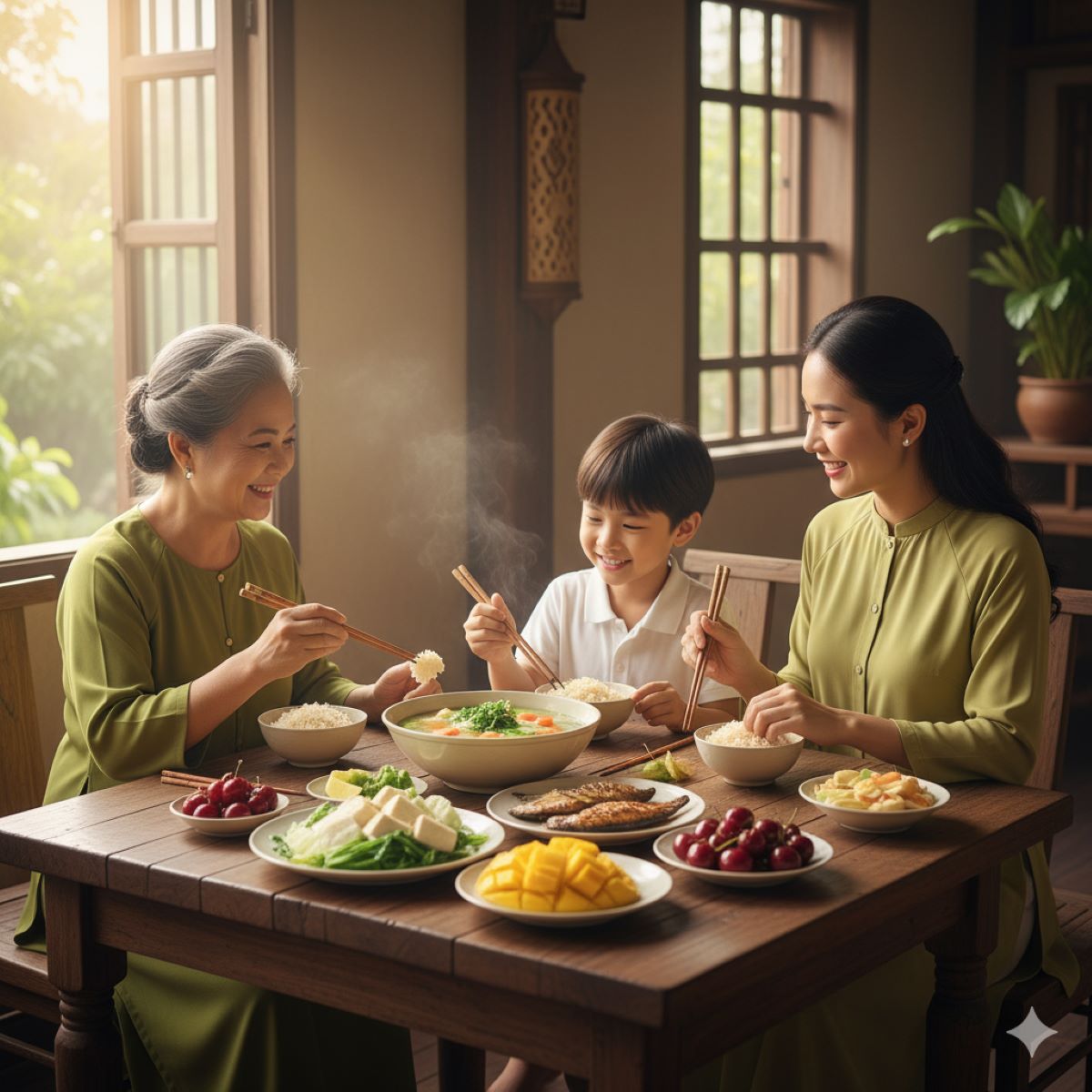 Summarize the main message about combining traditional Vietnamese wisdom with modern nutrition