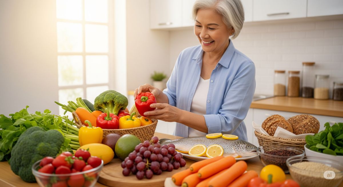 Summarize the main message and encourage positive action toward healthy aging