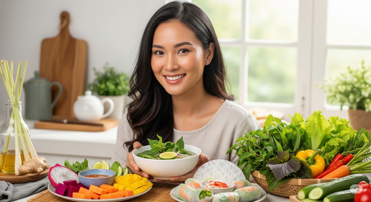 Summarize the main message of achieving beautiful skin through proper nutrition and encourage positive lifestyle changes