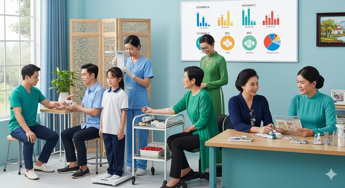 Tình Trạng Thiếu Hụt Vitamin Tại Việt Nam