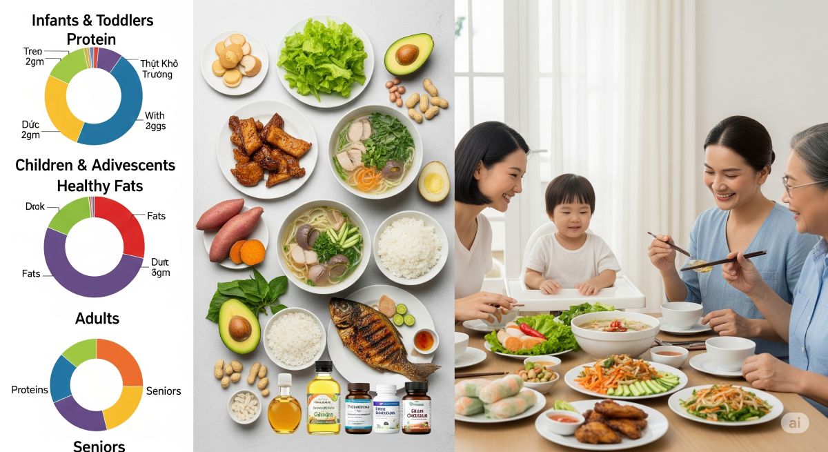 Tính Nhu Cầu Dinh Dưỡng Cụ Thể Theo Tuổi