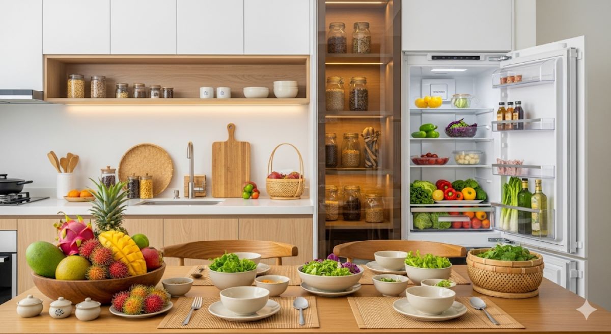 Tạo Môi Trường Eat Clean Trong Nhà