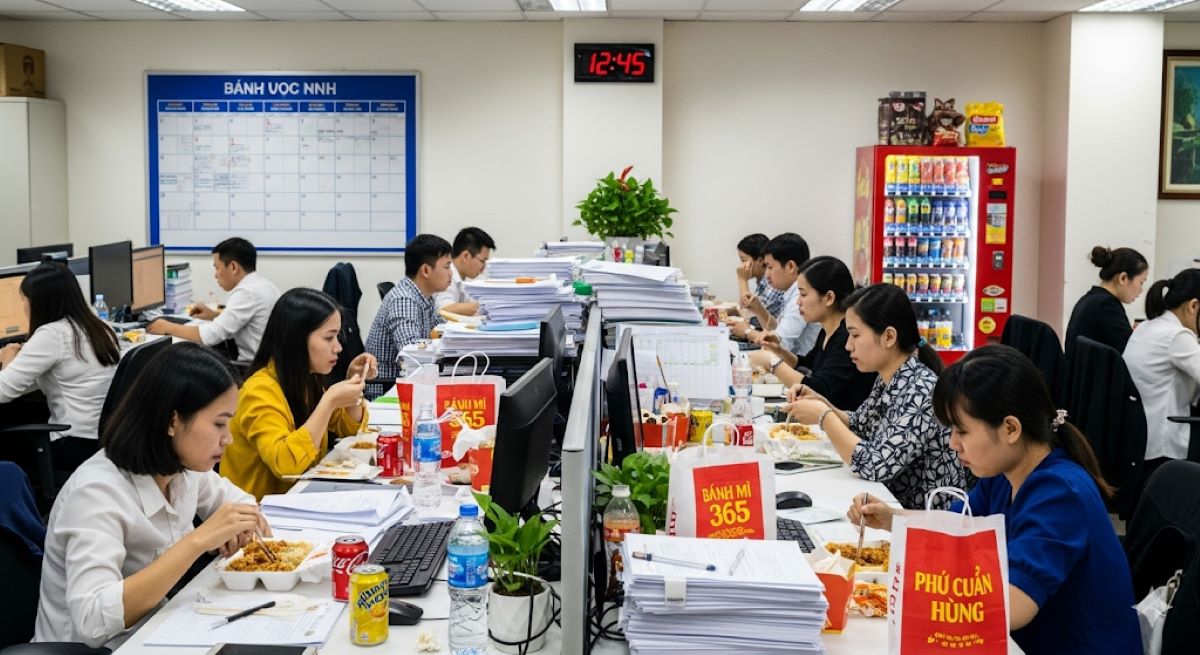 Thách Thức Của Dân Văn Phòng Trong Eat Clean