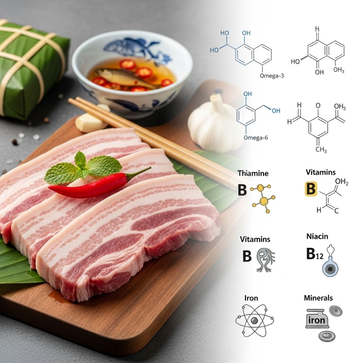 Thịt Ba Chỉ - Chất Béo Thiết Yếu Cho Cơ Thể