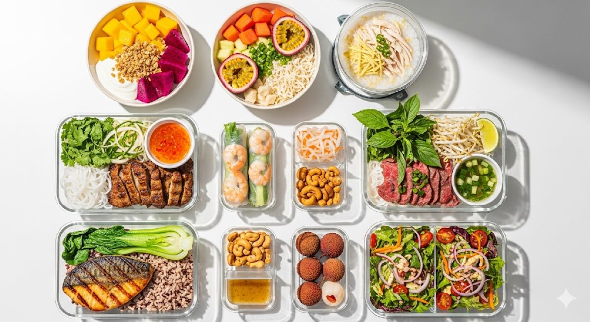 Thực Đơn Duy Trì Cân Nặng Mẫu (1800-2000 Calo)