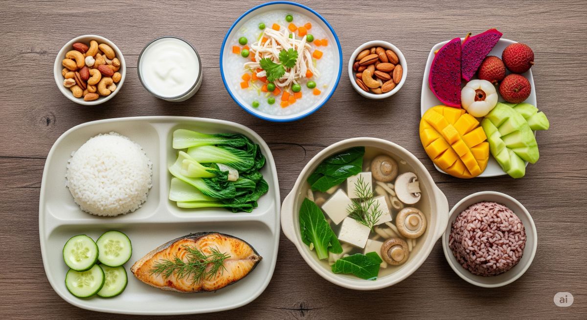 Thực Đơn Mẫu 7 Ngày Cho Người Cao Tuổi