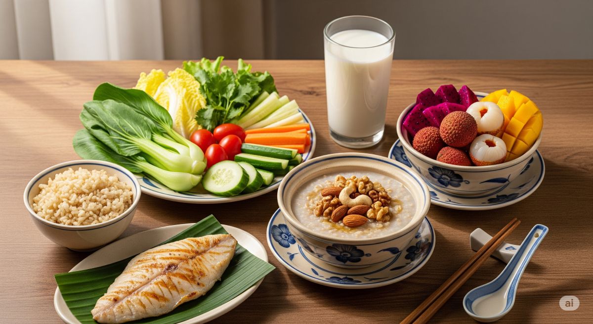 Thực đơn mùa thi 30 ngày