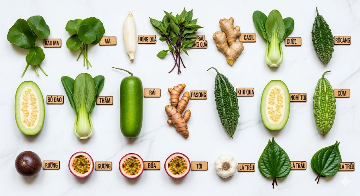 Thực Phẩm Detox Việt Nam Siêu Hiệu Quả