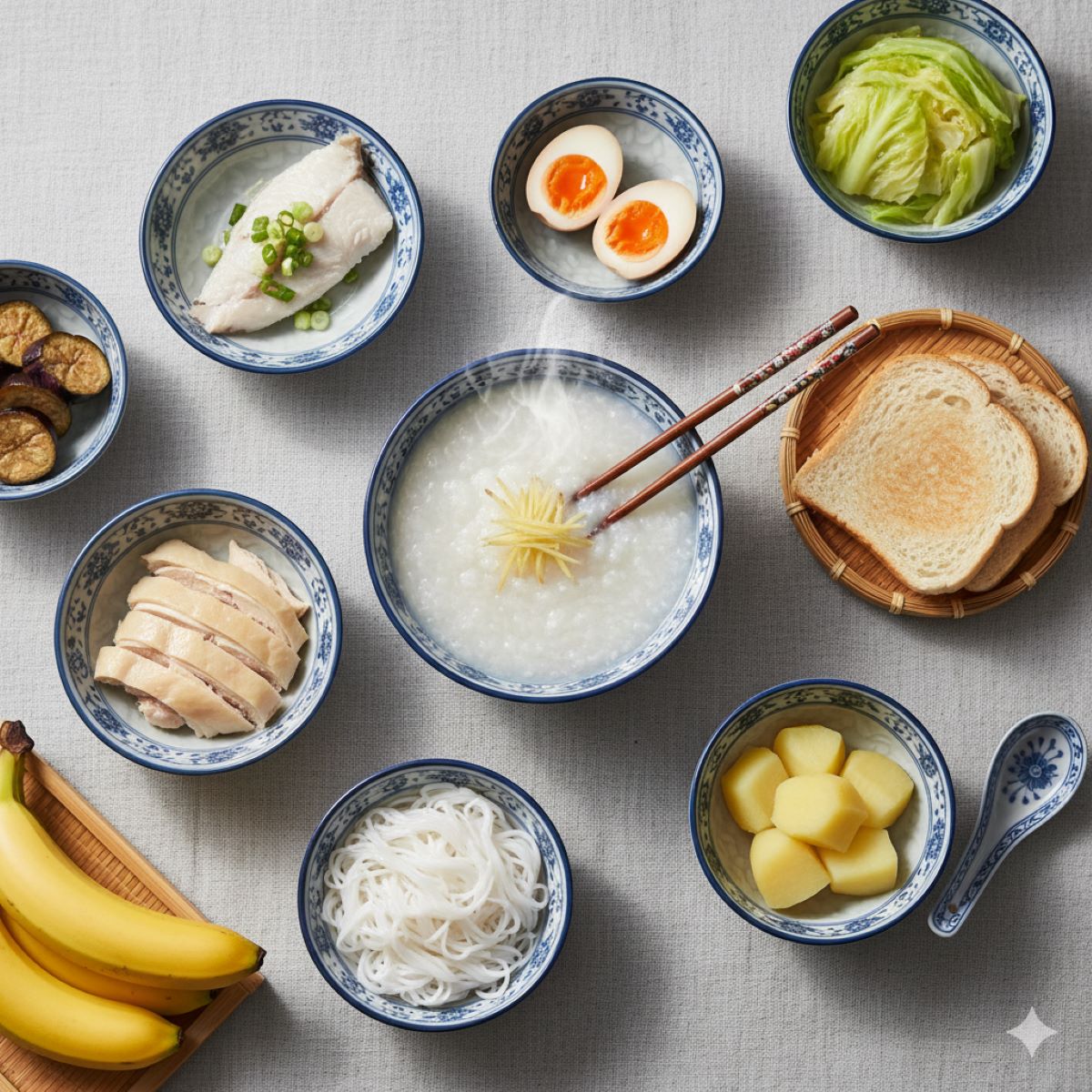 Thực phẩm nên ăn khi bị đau dạ dày