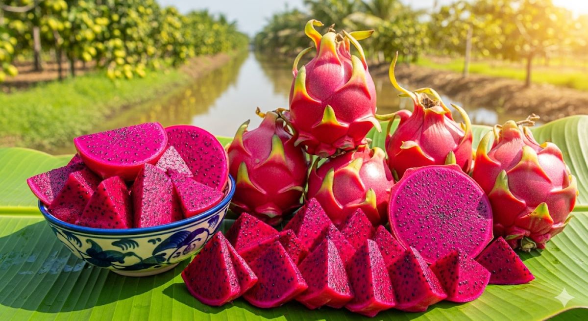 Thanh Long Ruột Đỏ: Viên Ngọc Betalain Đồng Bằng