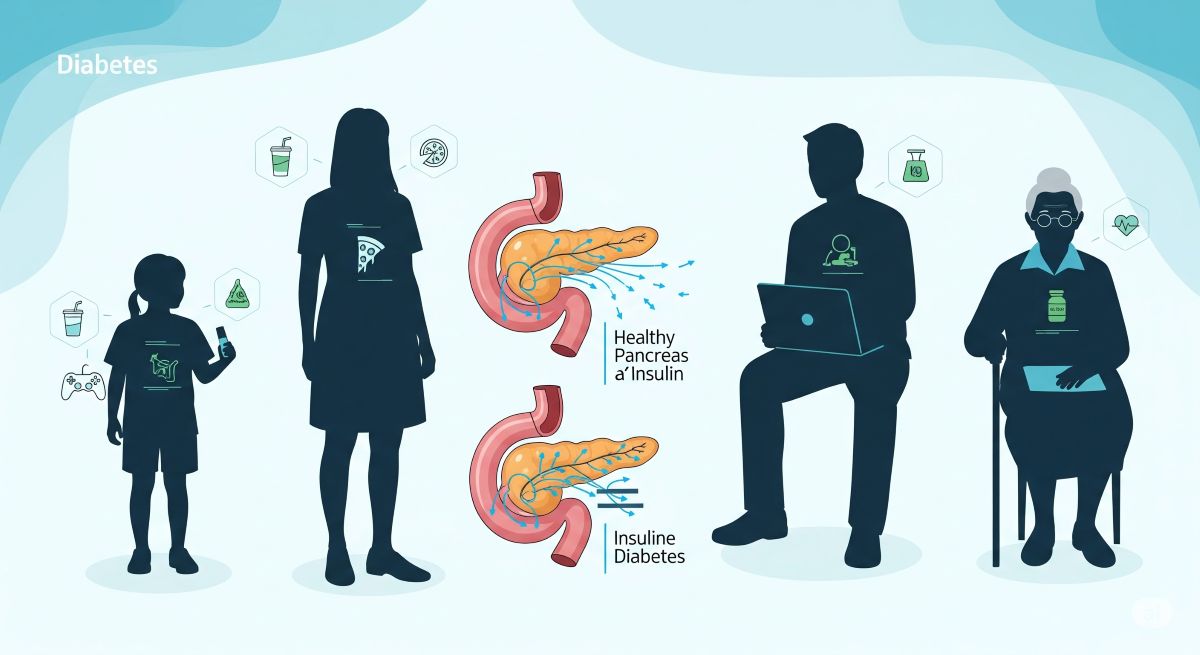 Understanding type 2 diabetes and age-related risk factors