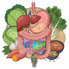 Microbiome Đường Ruột: Cân Bằng Vi Sinh Qua Thực Phẩm Việt Nam