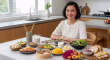 Dinh Dưỡng Cho Phụ Nữ Tiền Mãn Kinh: 8 Thực Phẩm Vàng Giảm Triệu Chứng