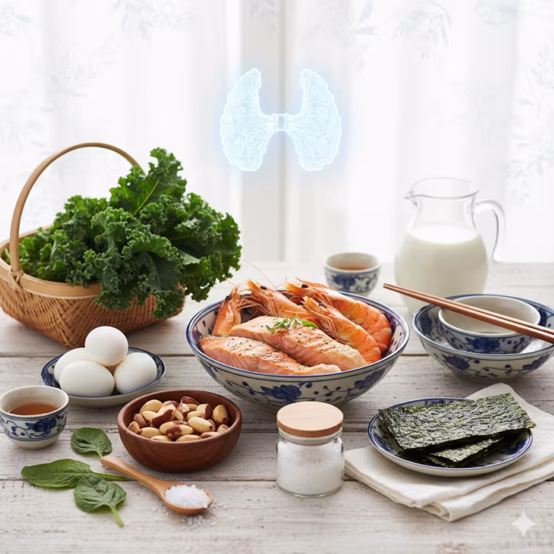 Ăn Gì Để Hỗ Trợ Tuyến Giáp Khỏe Mạnh? 7 Nhóm Thực Phẩm Quan Trọng